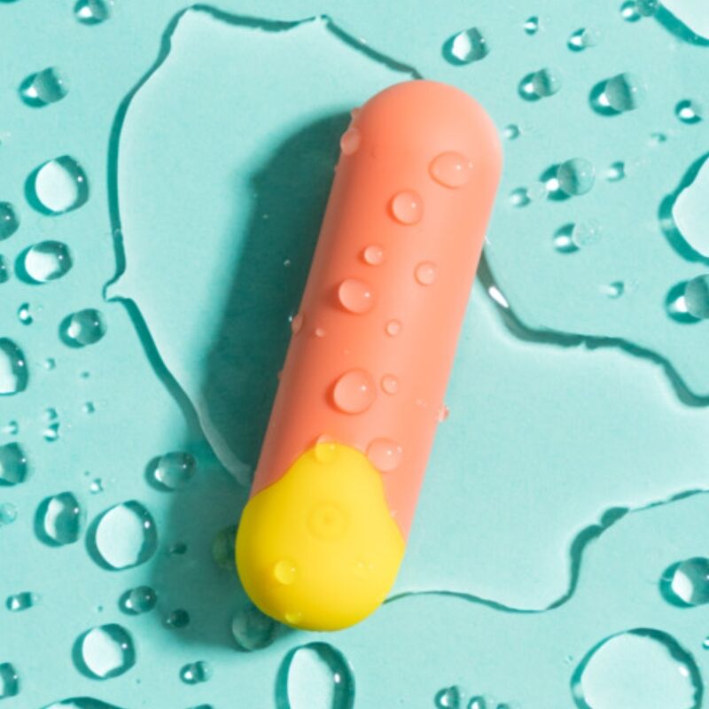 ROMP – RIOT MULTIFUNCTION VIBRATING BULLET ORANGE + YELLOW