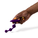 ROMP Amp – Flexible Silikon-Analperlen, 12,5 cm, Lila