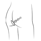 ROMP Amp – Flexible Silikon-Analperlen, 12,5 cm, Lila