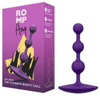 ROMP Amp – Flexible Silikon-Analperlen, 12,5 cm, Lila