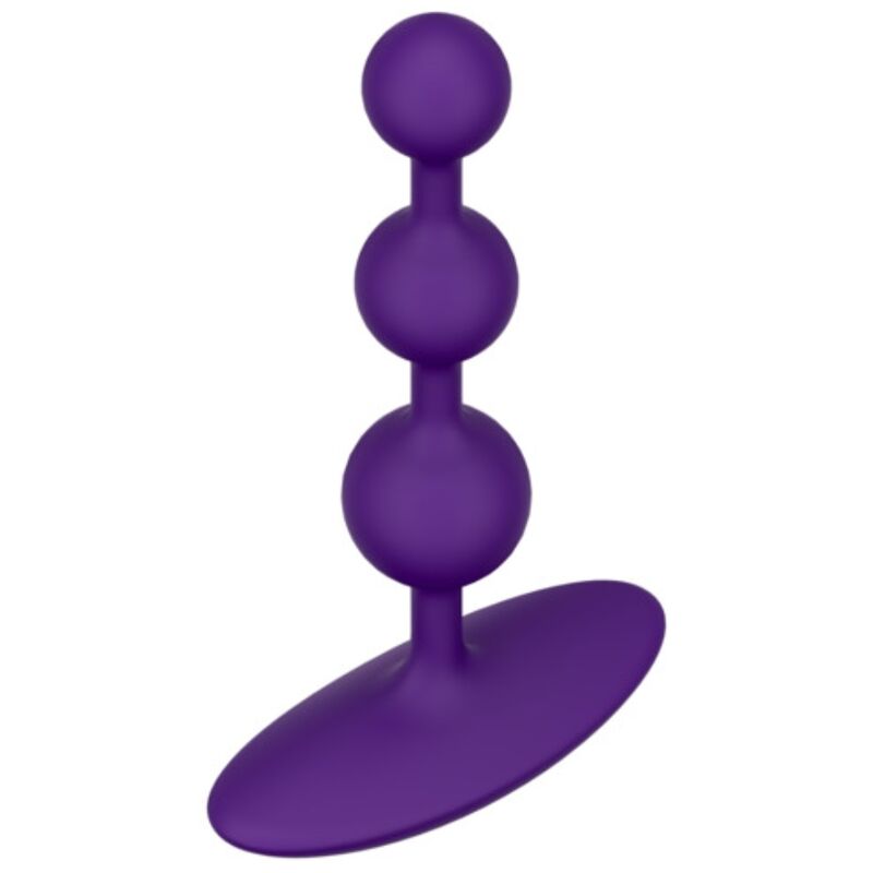 ROMP Amp – Flexible Silikon-Analperlen, 12,5 cm, Lila