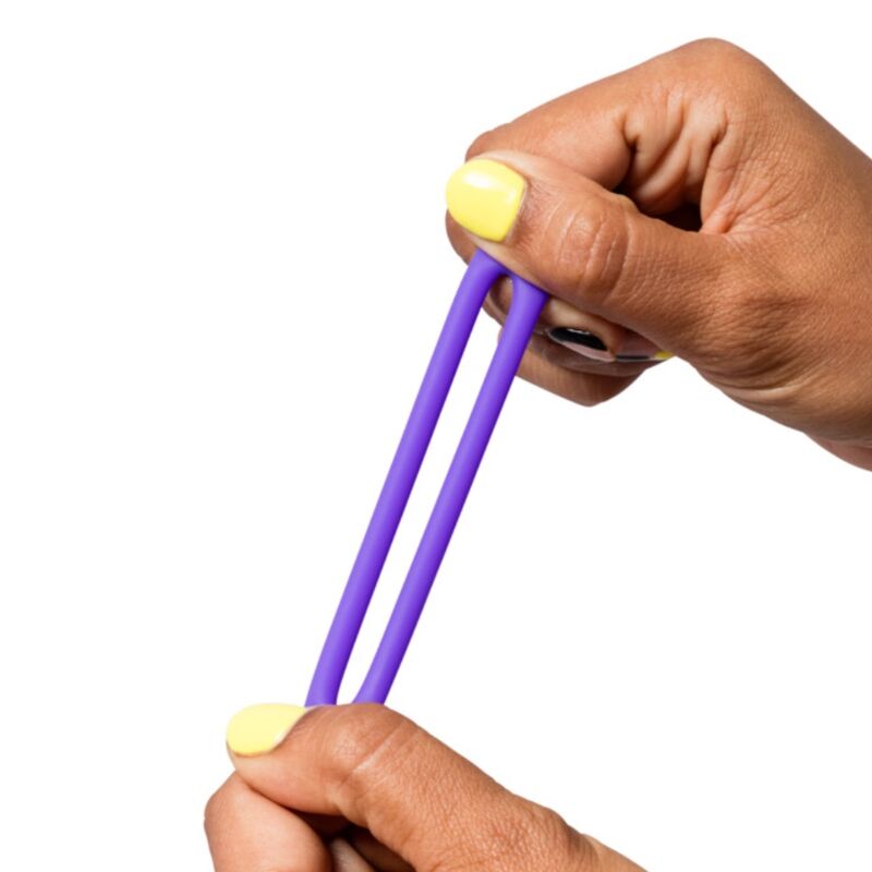 ROMP – REMIX TRIO SET DI 3 ANELLI PER PENE IN SILICONE VIOLA