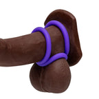 ROMP – REMIX TRIO SET DI 3 ANELLI PER PENE IN SILICONE VIOLA