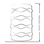 ROMP – MOSH TRANSPARENT MALE MASTURBATOR WITH 6 CM REVERSBLE SHEATH