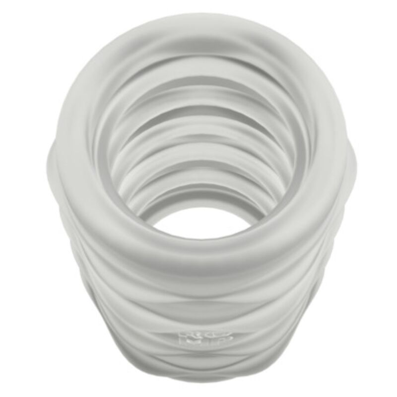 ROMP – MOSH TRANSPARENT MALE MASTURBATOR WITH 6 CM REVERSBLE SHEATH