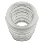 ROMP – MOSH TRANSPARENT MALE MASTURBATOR WITH 6 CM REVERSBLE SHEATH