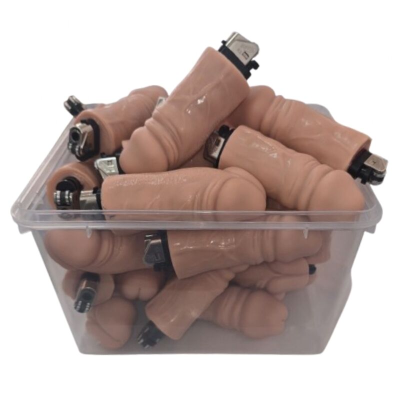 DIABLO PICANTE – JAR OF 30 MEAT PENIS LIGHTERS