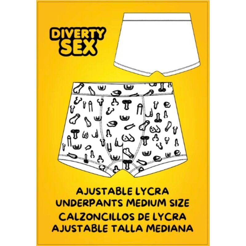 DIABLO PICANTE – Boxershorts mit Penis-Design
