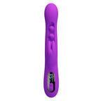 PRETTY LOVE – VIBRATEUR LAPIN SABIEN AVEC STIMULATION PAR TAPOTEMENTS ET LED VIOLETTE