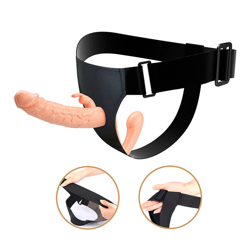 BAILE – CHARLOTTE HOLLOW DOUBLE PÉNÉTRATION STRAP-ON CHAIR