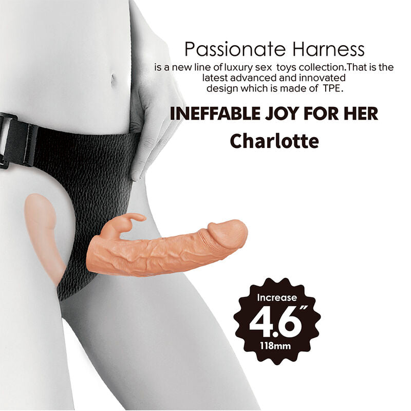 BAILE – CHARLOTTE HOLLOW DOUBLE PÉNÉTRATION STRAP-ON CHAIR
