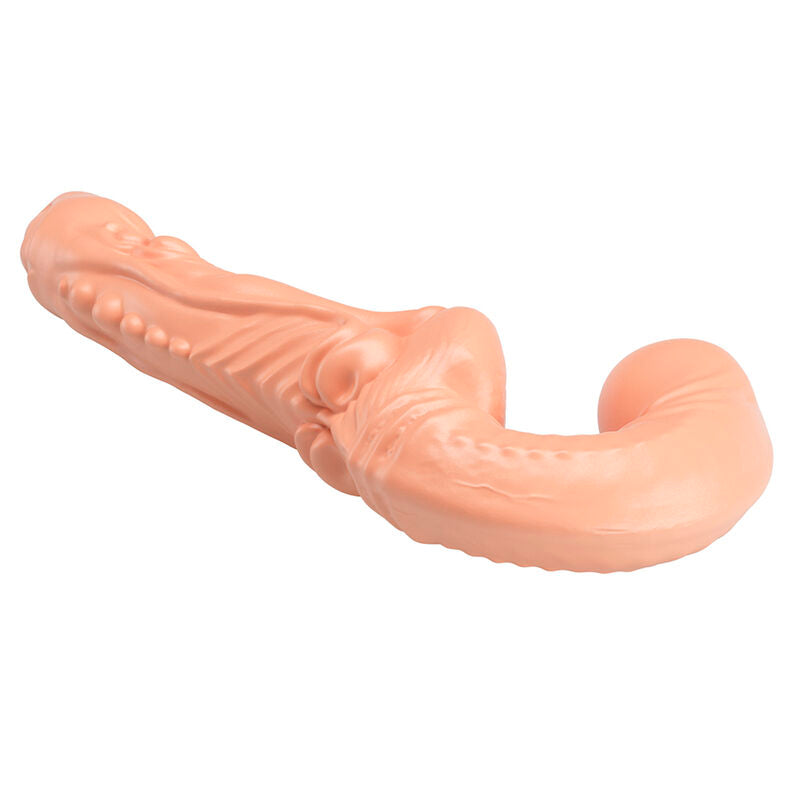 BAILE – EMMA STRAP-ON TEXTURÉ À DOUBLE PÉNÉTRATION