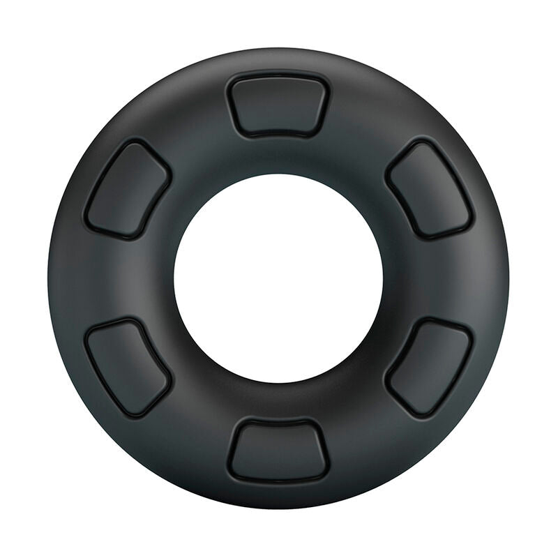 CRAZY BULL – BERTRAM SUPER SOFT SILICONE COCK RING BLACK