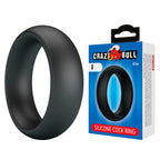 CRAZY BULL – ELIO ANNEAU PÉNAL EN SILICONE NOIR