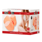 CRAZY BULL Liora XXL – Doppelter Vaginal- und Analvibrationsmasturbator