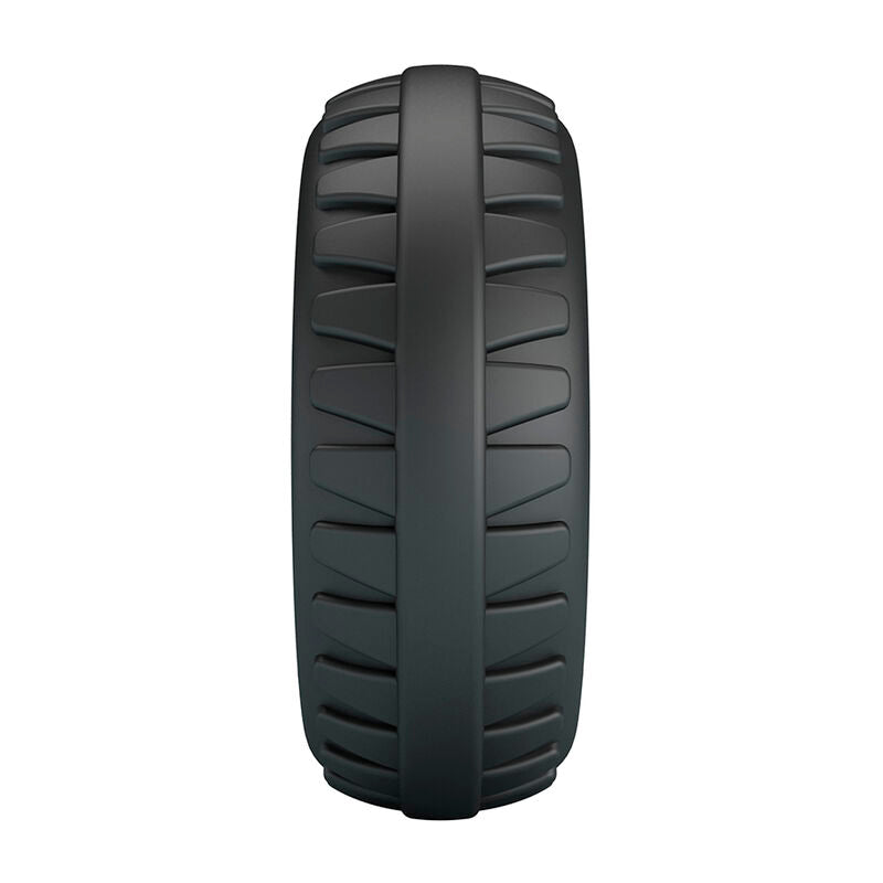 CRAZY BULL – MERRITT TEXTURED SILICONE COCK RING BLACK