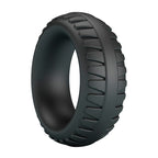 CRAZY BULL – MERRITT TEXTURED SILICONE COCK RING BLACK