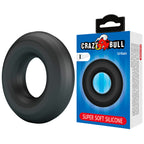 CRAZY BULL – URBAN SUPER SOFT SILICONE COCK RING BLACK