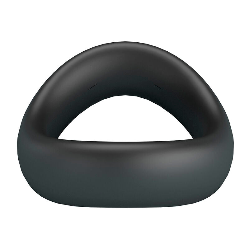 CRAZY BULL – VALEN ANNEAU PÉNAL ERGONOMIQUE EN SILICONE NOIR