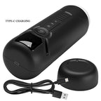 PRETTY LOVE – AETOLA MULTIFUNCTION AUTOMATIC MASTURBATOR WITH HANDLE BLACK