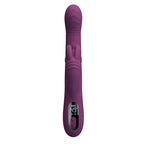 PRETTY LOVE – DEE MULTIFUNCTION RABBIT VIBRATOR OSCILLATING AND PERCUSSION PURPLE