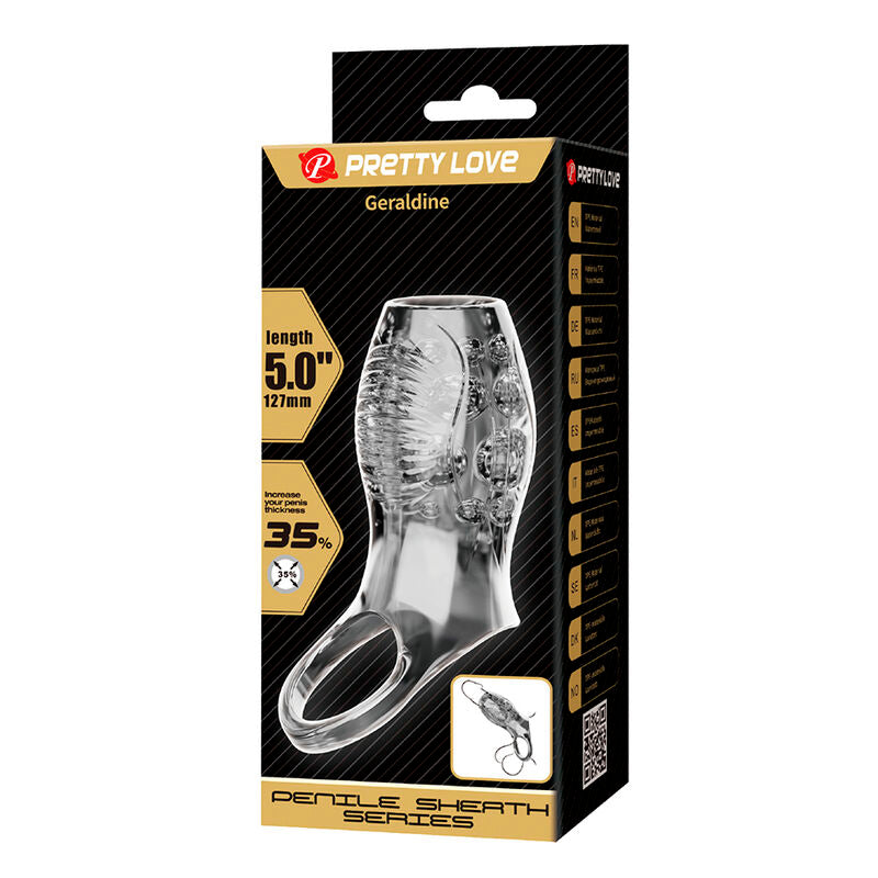 PRETTY LOVE – GERALDINE THICKENING TEXTURED TRANSPARENT FUNDA
