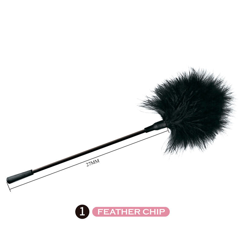 PRETTY LOVE – 8 PIECE BDSM KIT BLACK