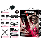 PRETTY LOVE – 8 PIECE BDSM KIT BLACK