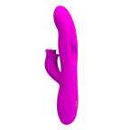 Pretty Love Yalanda – Rabbit-Vibrator mit LED-Anzeige, 9 Modi, Lila