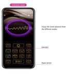 PRETTY LOVE – VIBRATEUR ŒUF À PROFONDEUR KLAY CONTRÔLÉ PAR APPLICATION VIOLET