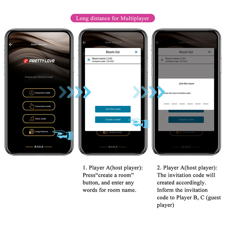 PRETTY LOVE – VIBRATEUR ŒUF À PROFONDEUR KLAY CONTRÔLÉ PAR APPLICATION VIOLET