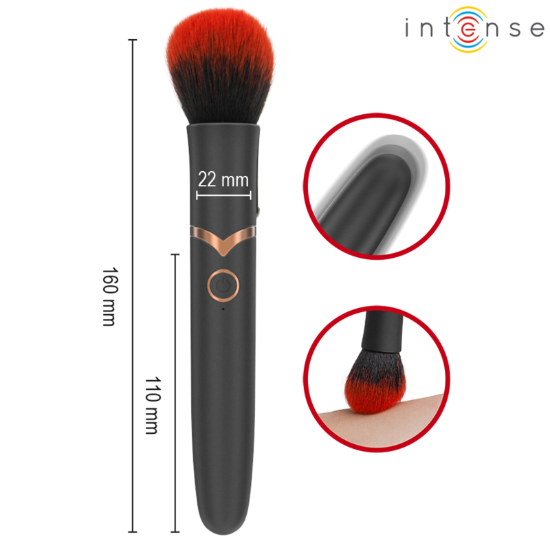 Intense Emilia – Vibrationsbürste, 16 cm