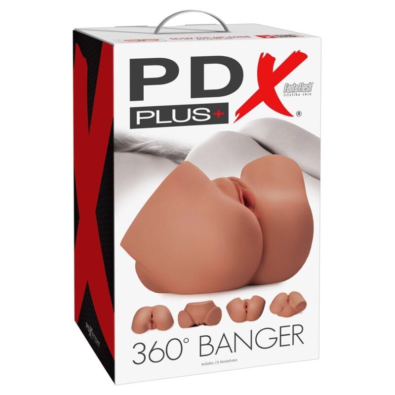 PDX Plus 360 Banger – Realistischer Po- und Vagina-Masturbator