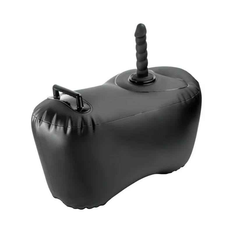 FETISH FANTASY SERIES – BODY DOCK SIÈGE GONFLABLE AVEC GODEMICHET 69,2 CM NOIR