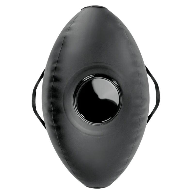 FETISH FANTASY SERIES – Body Dock Aufblasbarer Liebesball mit Dildo, Schwarz, 41,9 cm