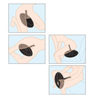FETISH FANTASY SERIES – BODY DOCK BOULE GONFLABLE AVEC GODEMICHET NOIR 41,9 CM