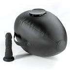 FETISH FANTASY SERIES – BODY DOCK BOULE GONFLABLE AVEC GODEMICHET NOIR 41,9 CM