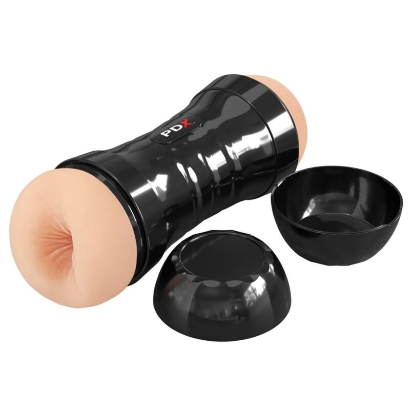 PDX EXTREME – WET PUSSIES SUPER FLIP-A-PUSSY OVER STROKER RÉVERSIBLE 21,6 CM