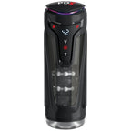 PDX ELITE – MOTO-BATOR PRO MASTURBATEUR À POUSSE AUTOMATIQUE VIBRANT ET CHAUFFANT 26,5 CM