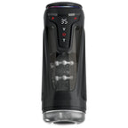 PDX ELITE – MOTO-BATOR PRO MASTURBATEUR À POUSSE AUTOMATIQUE VIBRANT ET CHAUFFANT 26,5 CM