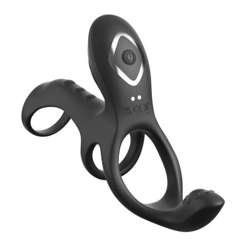 FANTASY C-RINGZ – GABBIA PER COPPIE DEFINITIVA, ANELLO VIBRANTE PER PENE MAX 19,5 CM
