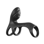 FANTASY C-RINGZ – ULTIMATE COUPLES CAGE PRO VIBRATING COCK RING 19.5 CM