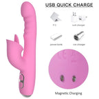 NALONE – T-MAY RABBIT VIBRATOR WITH PUSH AND OSCILLATING MOTION