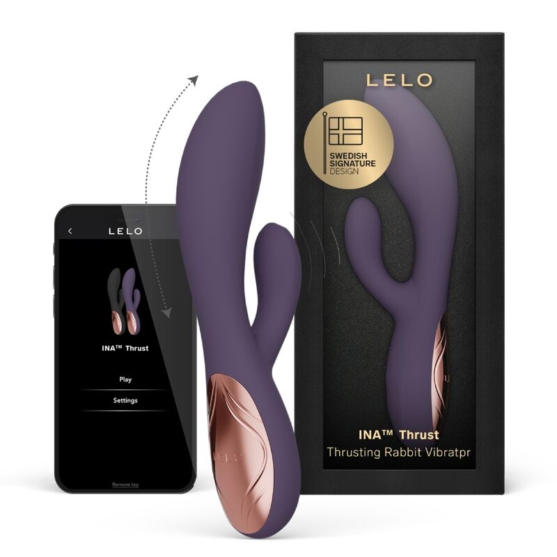 LELO – INA THRUST RABBIT THRUSTING VIBRATOR