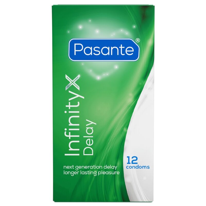 PASANTE – PRÉSERVATIFS DELAY INFINITY 12 UNITÉS
