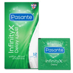 PASANTE – PRÉSERVATIFS DELAY INFINITY 12 UNITÉS