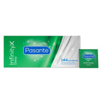 Pasante Ribbed Passion – Gerippte Kondome, Box mit 144 Stück