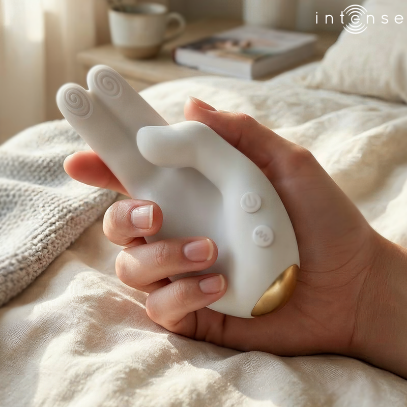 INTENSE – JIMMY HAND-SHAPED MULTIFUNCTION STIMULATOR WITH VIBRATION AND HEAT