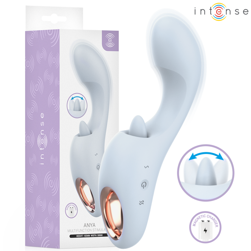 INTENSE – ANYA STIMULATEUR DE VIBRATIONS ET DE MOUVEMENTS MULTIFONCTIONNEL