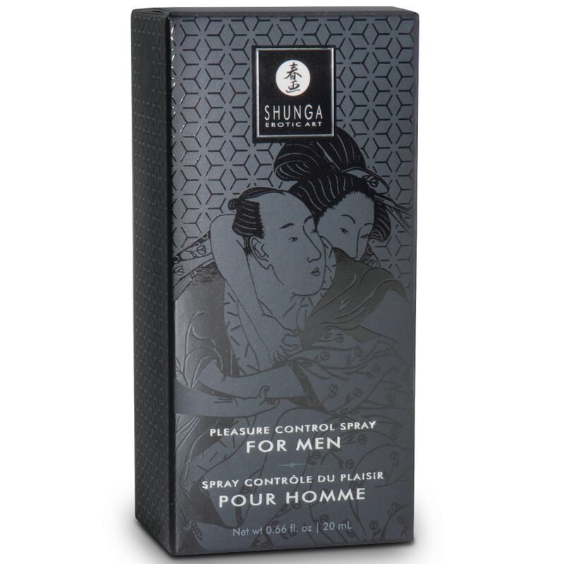 SHUNGA – SPRAY CONTRÔLE DU PLAISIR POUR HOMMES 20 ML